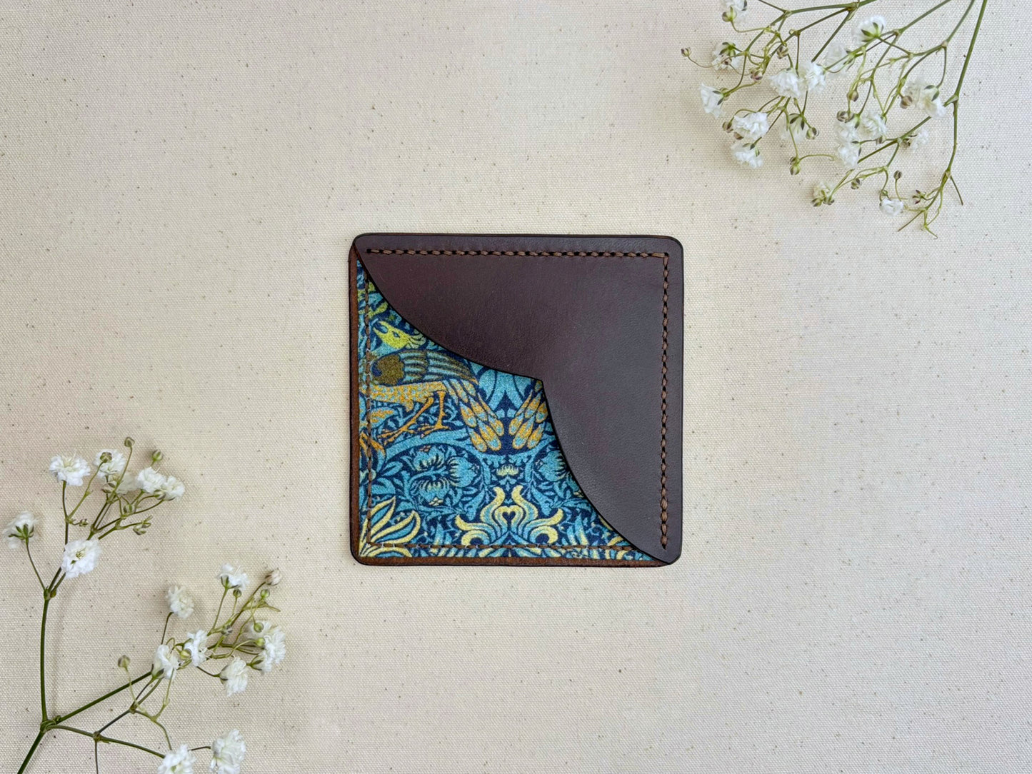 The Corner Keeper Leather Bookmark