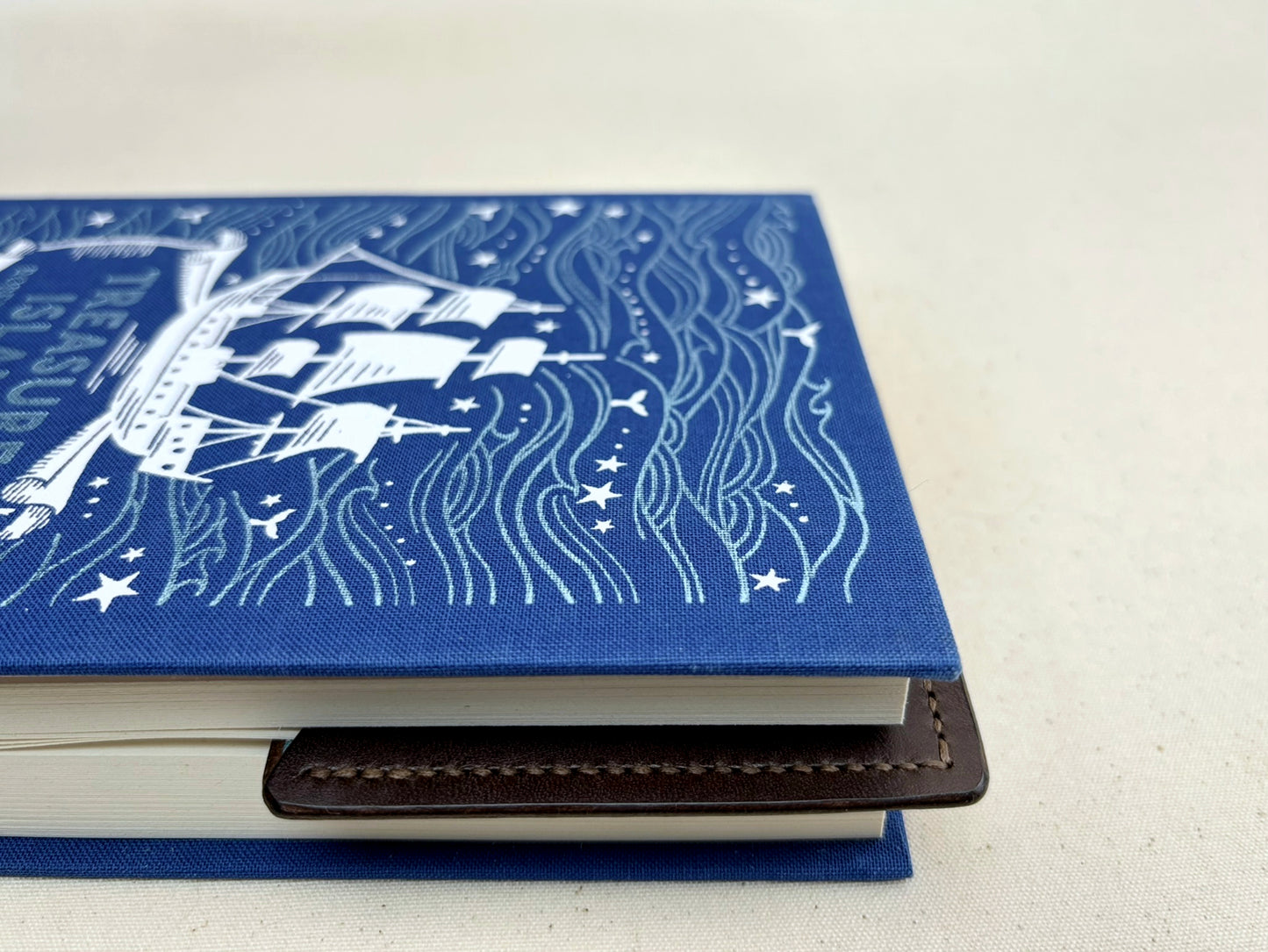 The Corner Keeper Leather Bookmark
