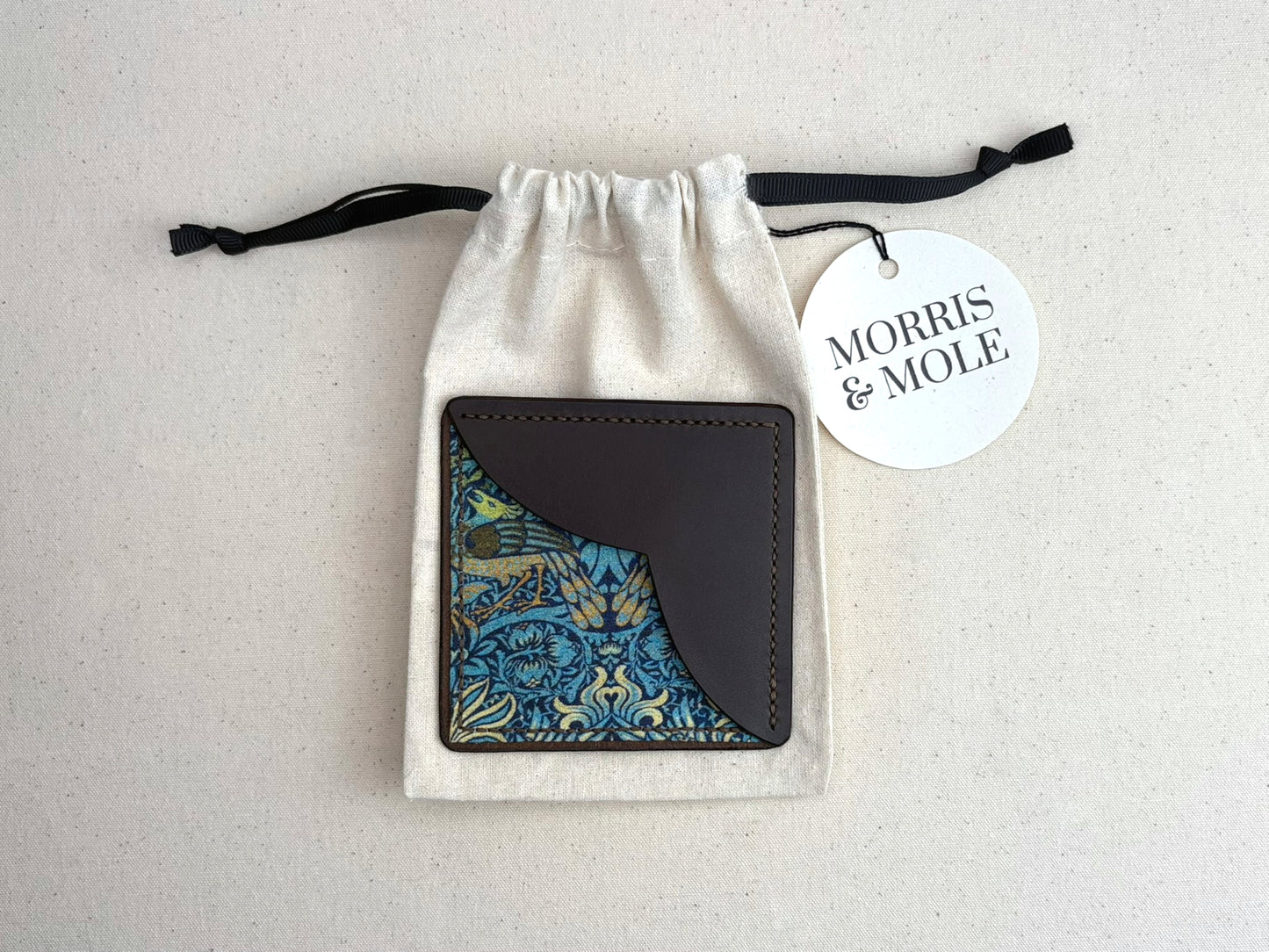 The Corner Keeper Leather Bookmark