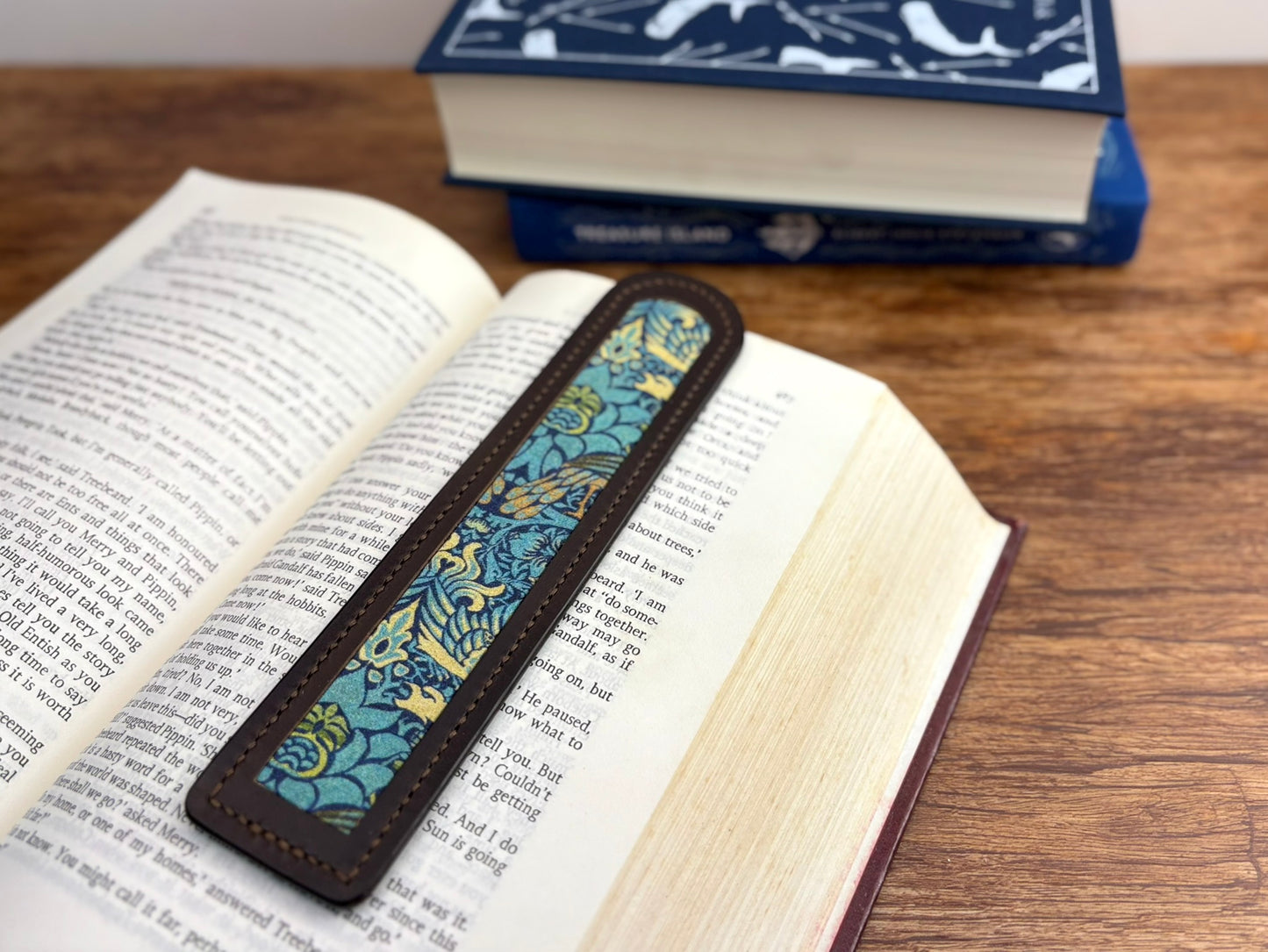 The Inlay Leather Bookmark
