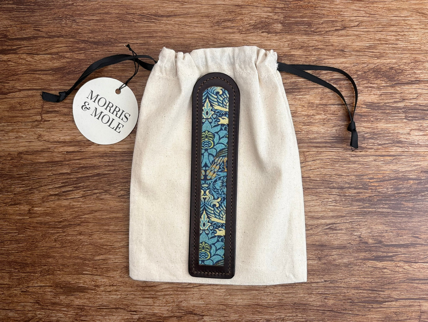 The Inlay Leather Bookmark