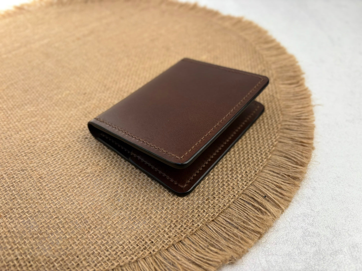 The Arc Leather Bifold Wallet