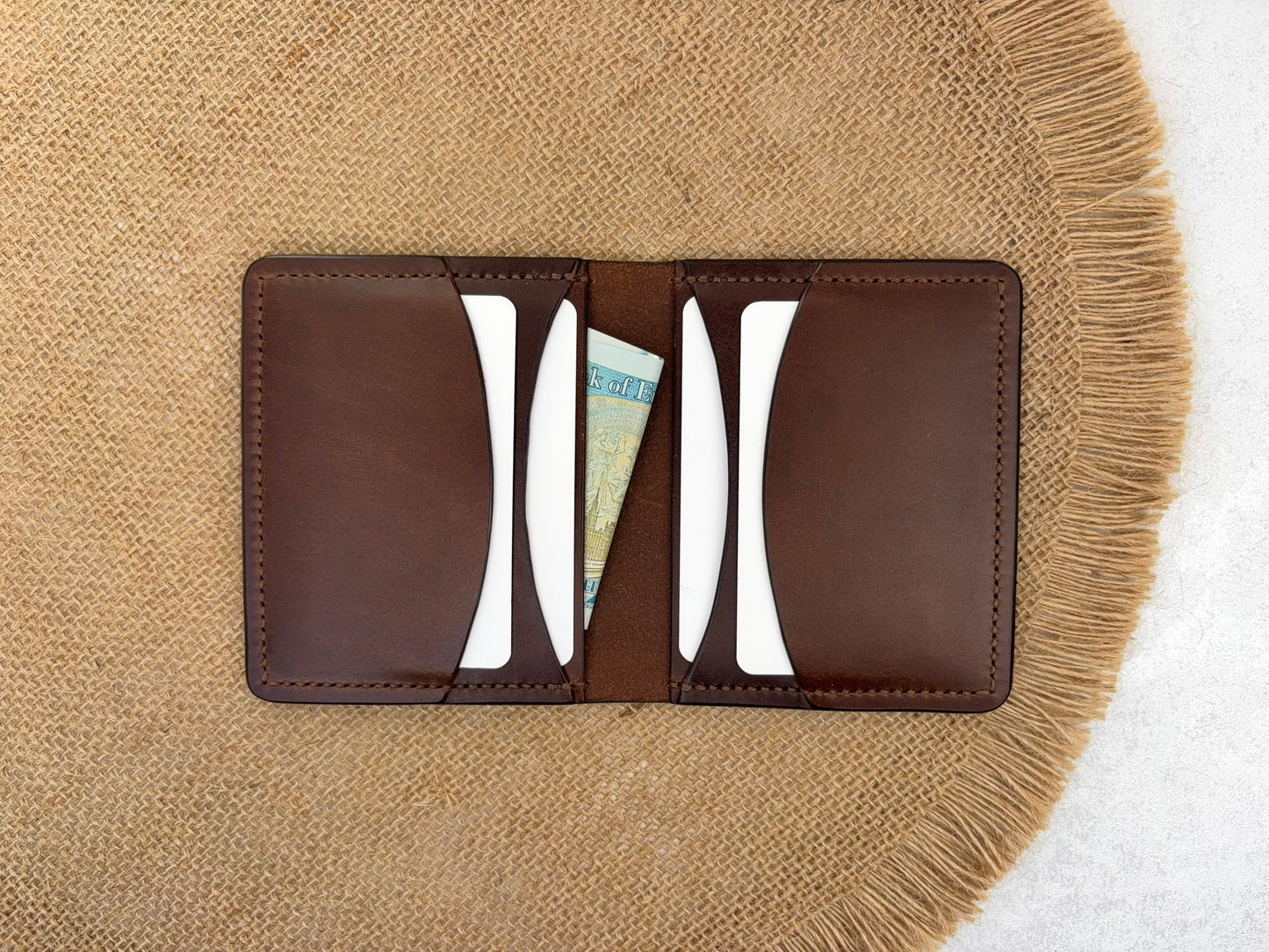 The Arc Leather Bifold Wallet