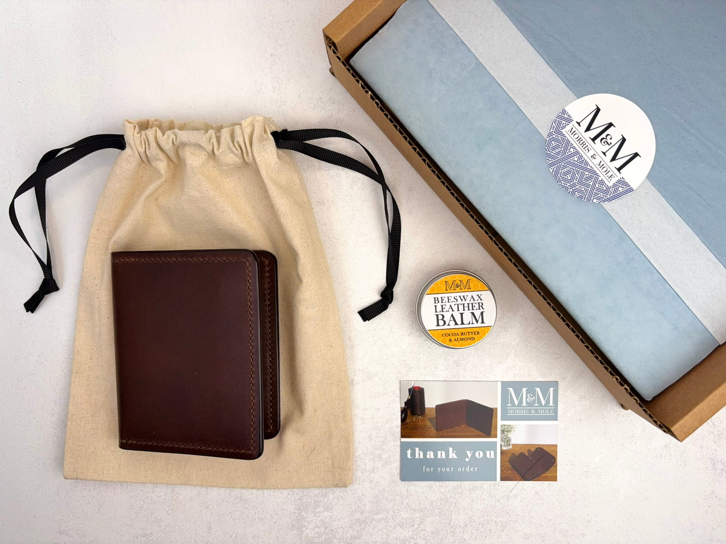The Arc Leather Bifold Wallet
