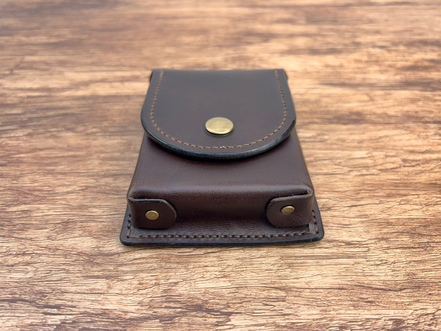 The Shuffle - Leather Playing Card Case