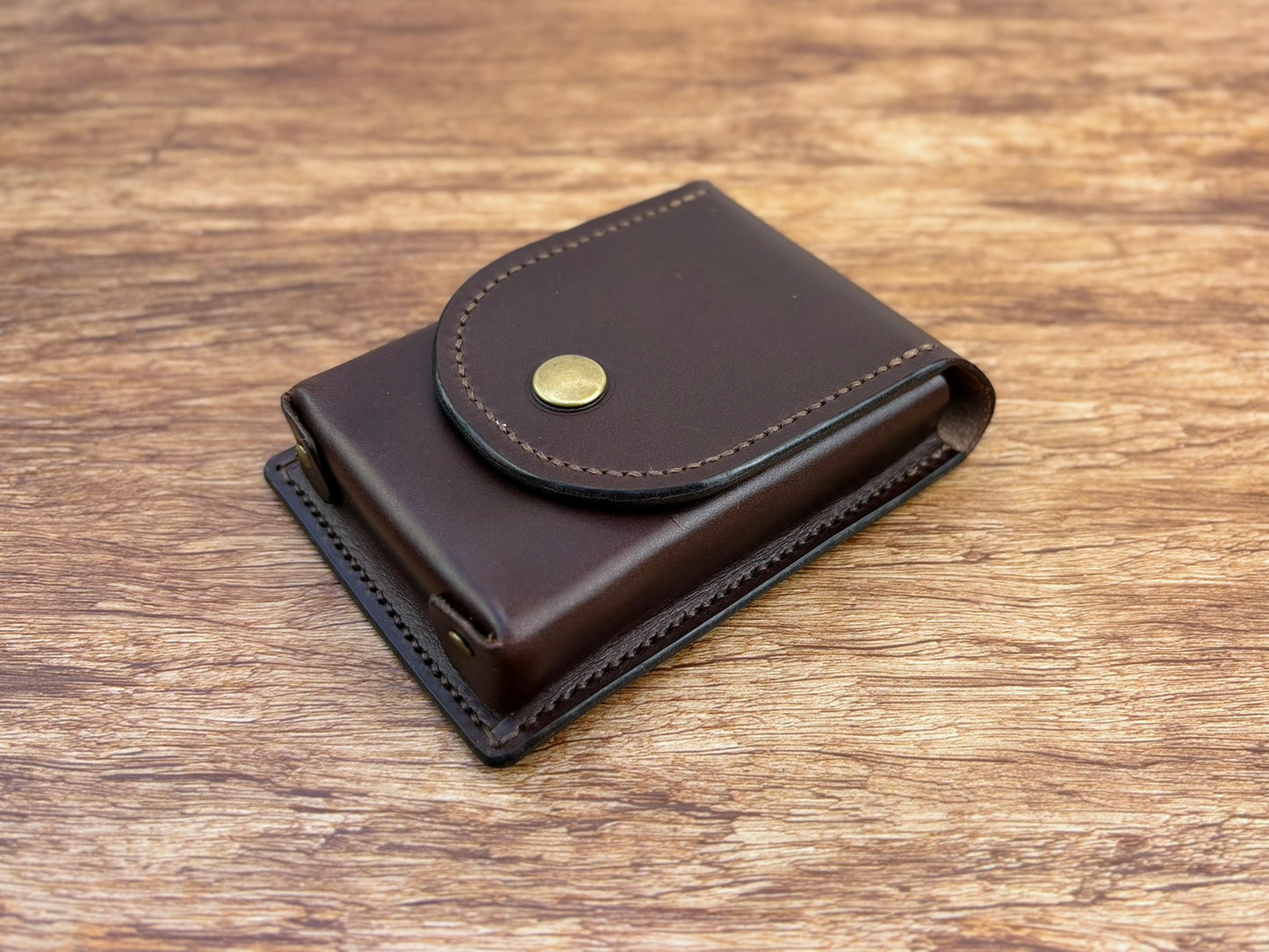 The Shuffle - Leather Playing Card Case