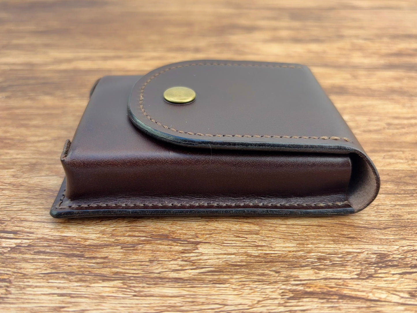 The Shuffle - Leather Playing Card Case