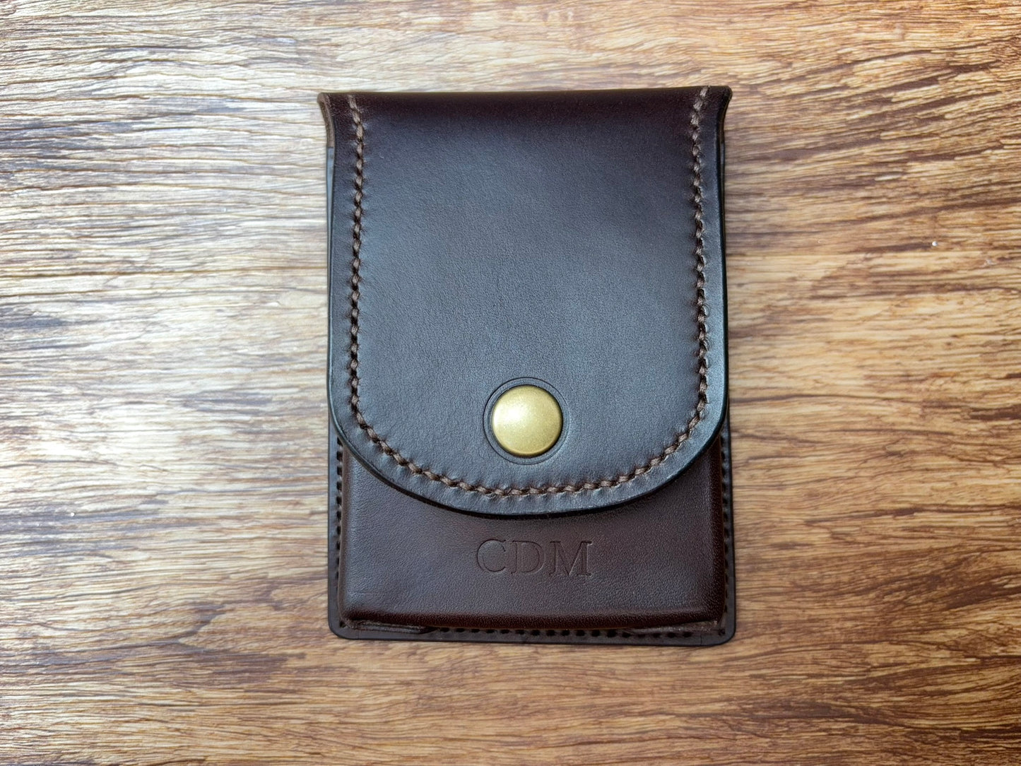 The Shuffle - Leather Playing Card Case