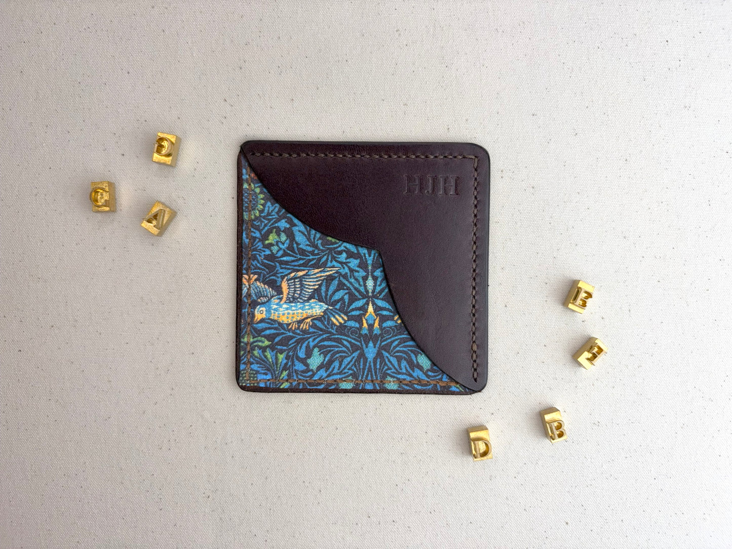 The Corner Keeper Leather Bookmark