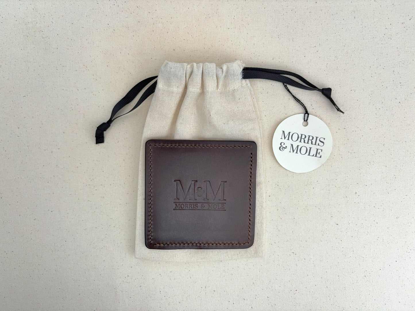 The Corner Keeper Leather Bookmark