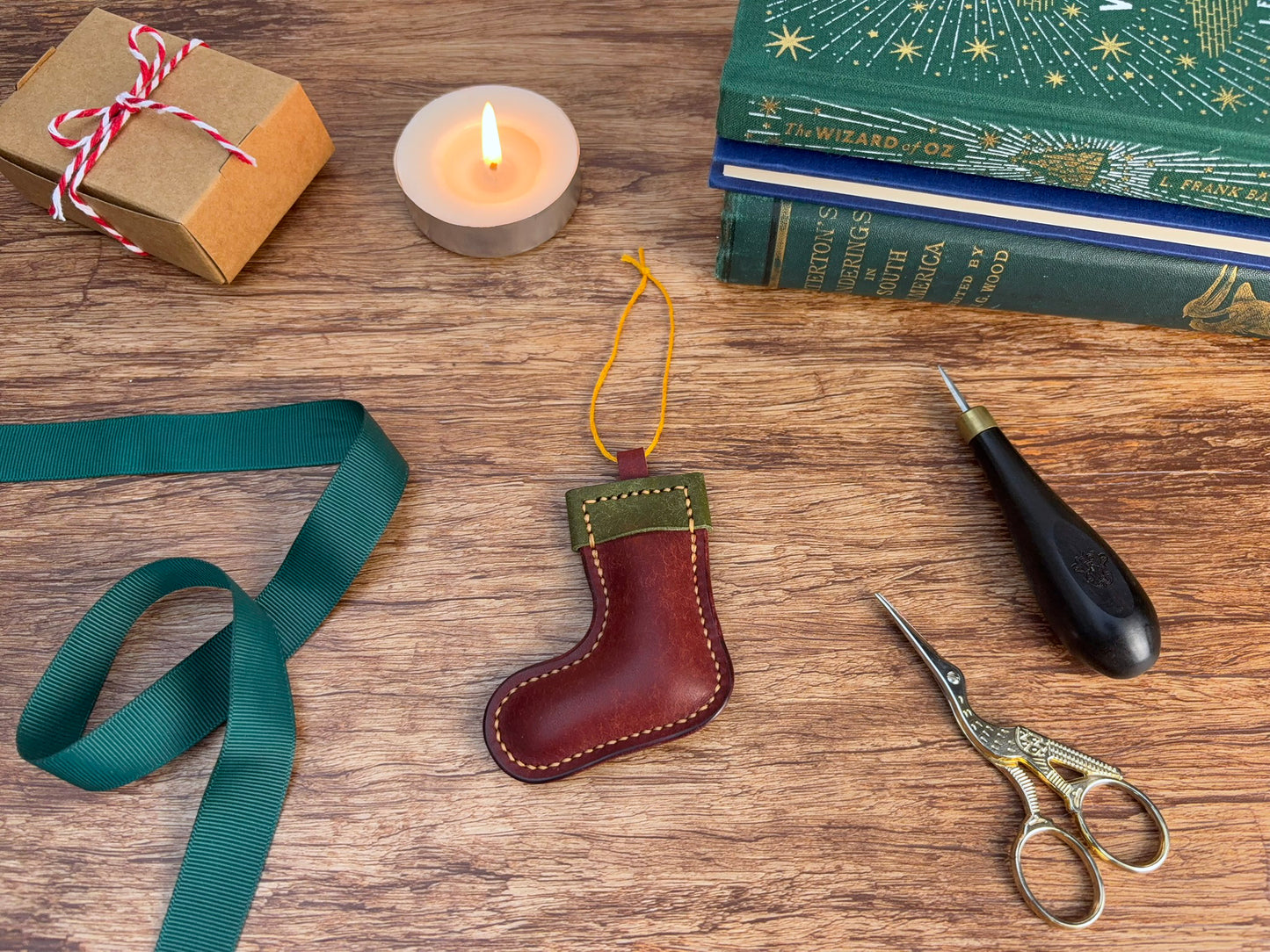Leather Stocking Decoration