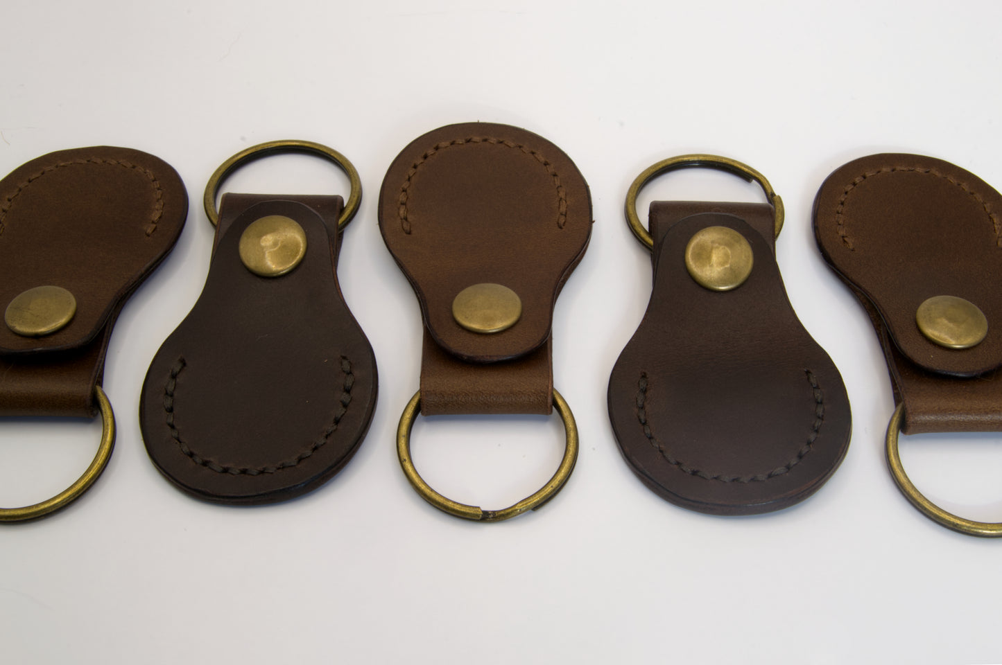 Leather Coin Holder in Dark Brown