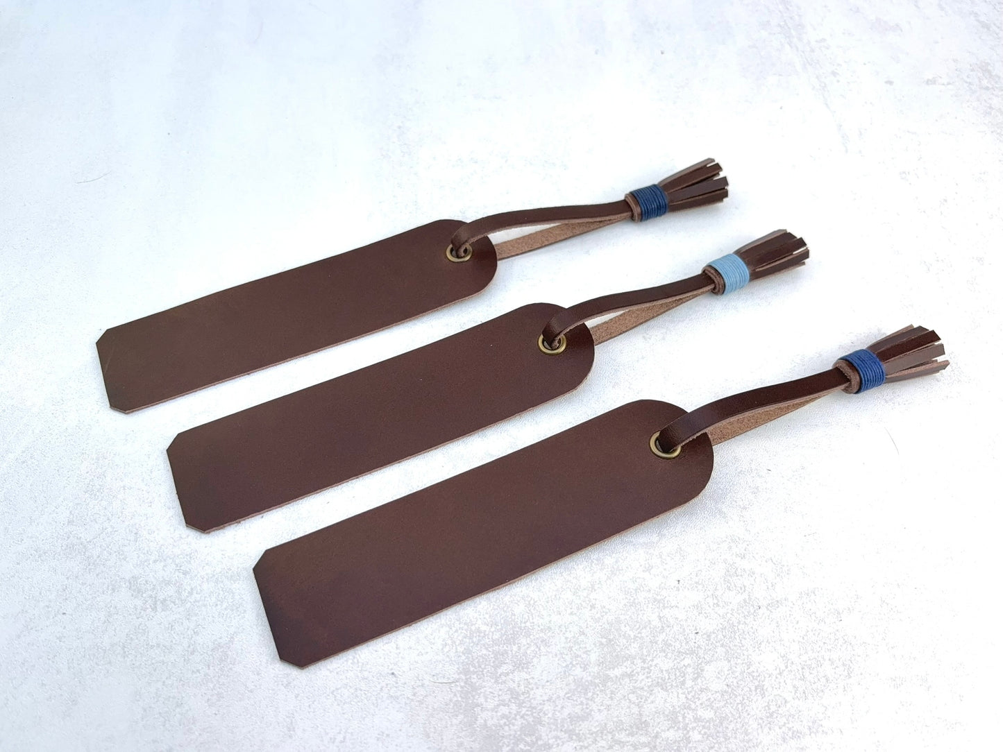 Classic Tassel Leather Bookmark