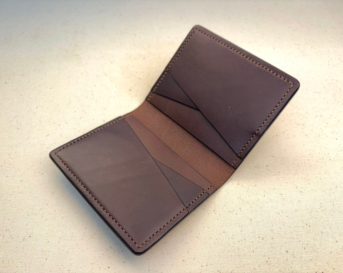 The Birch Minimalist Leather Bifold