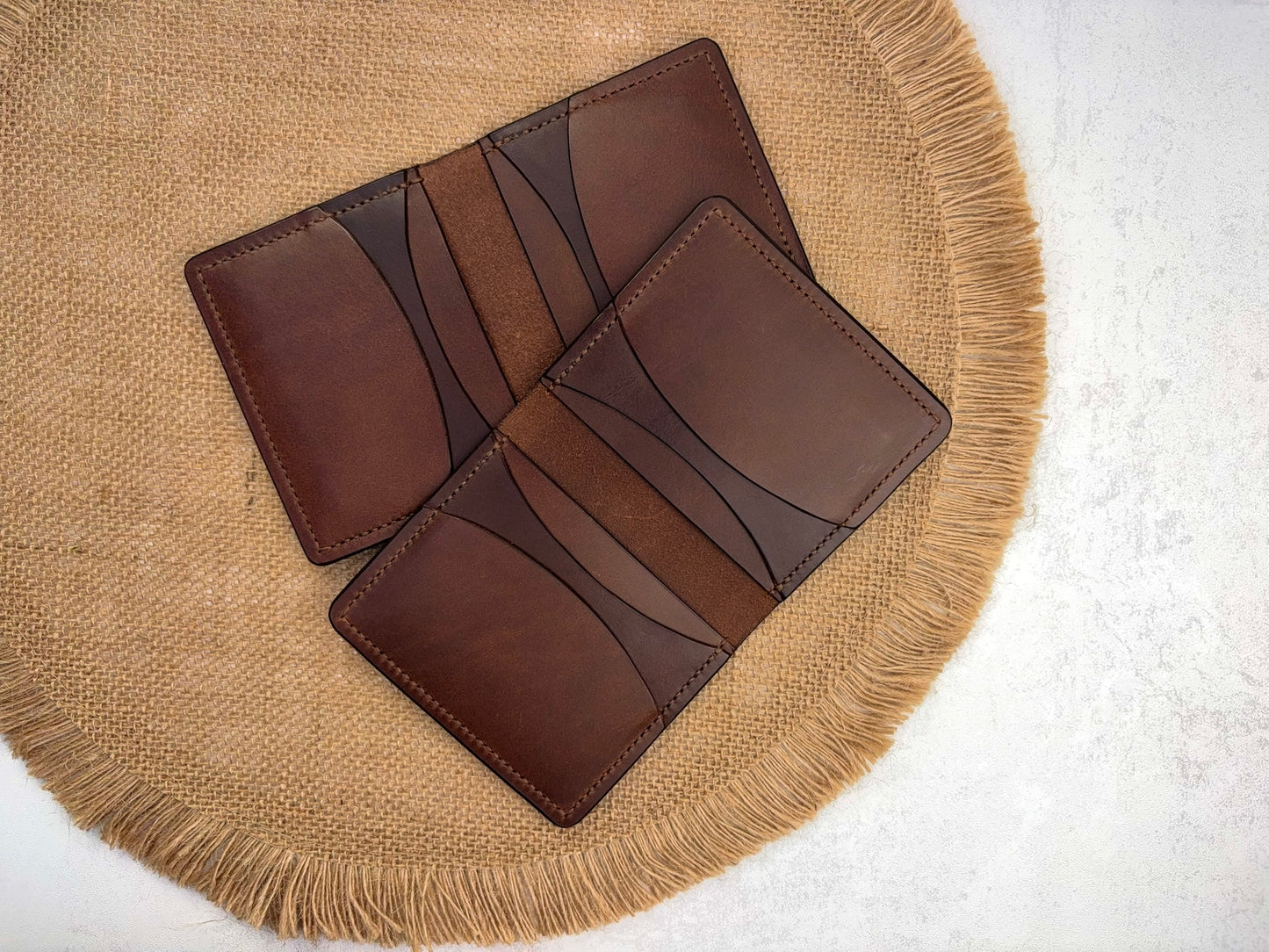 The Arc Leather Bifold Wallet