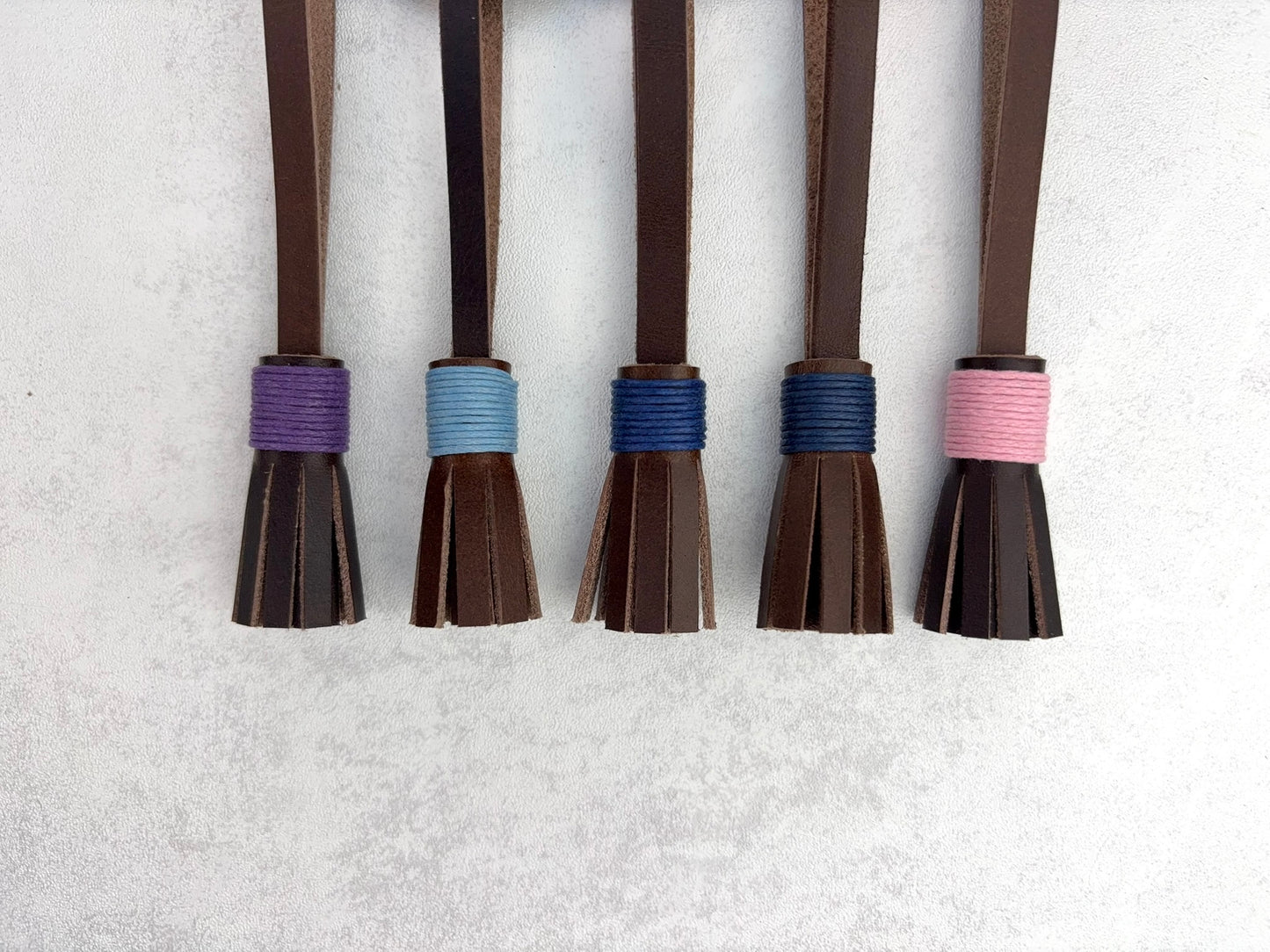 Classic Tassel Leather Bookmark