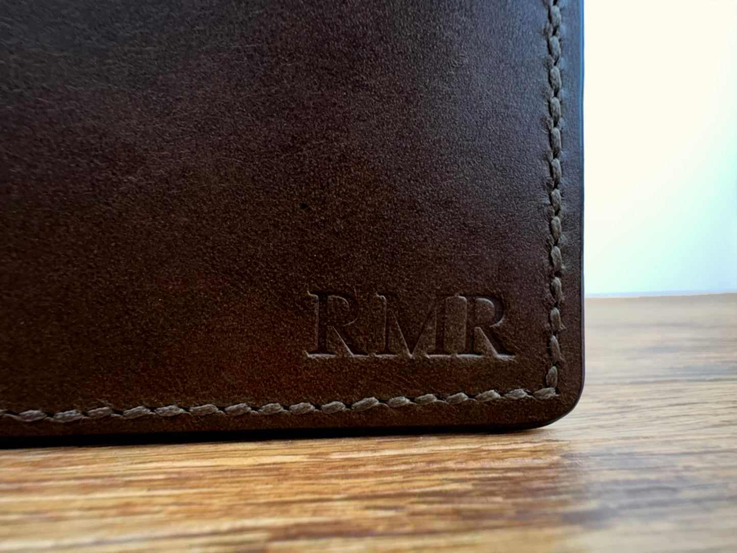 Lined Soft Glasses Case in Dark Brown