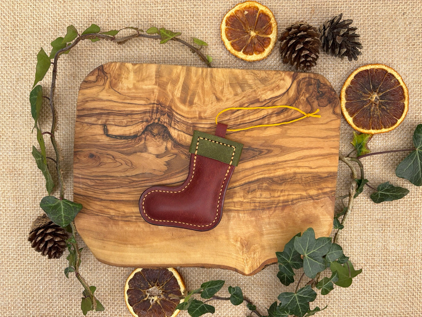 Leather Stocking Decoration