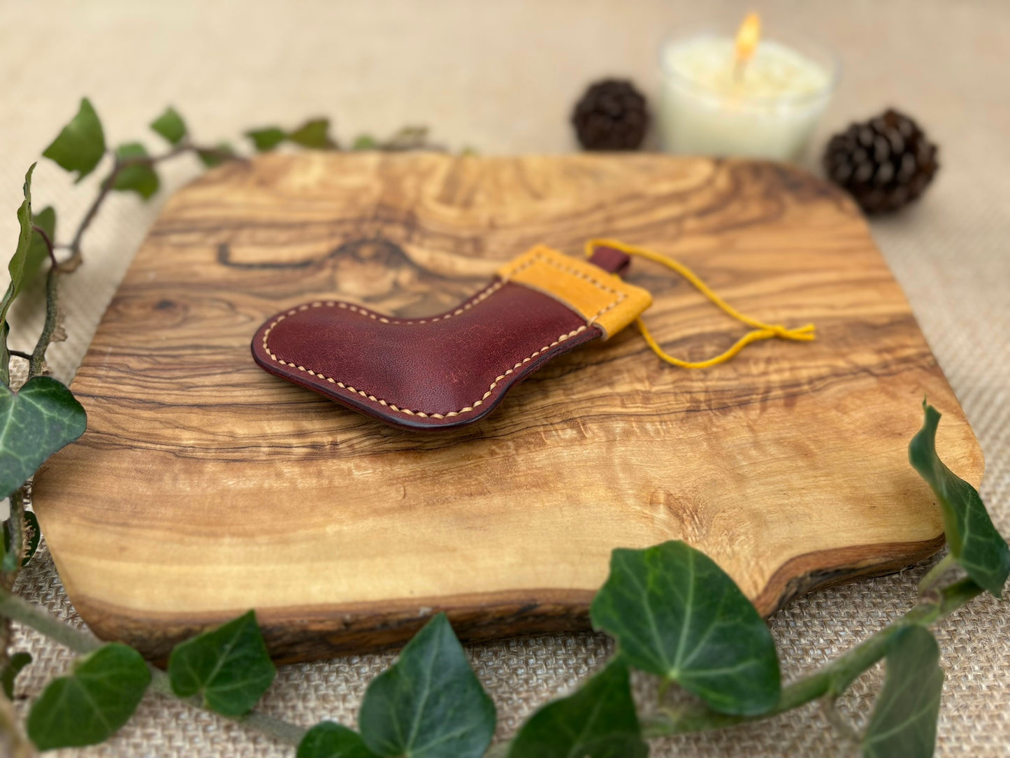 Leather Stocking Decoration