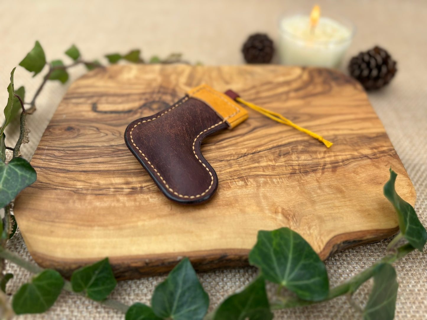 Leather Stocking Decoration