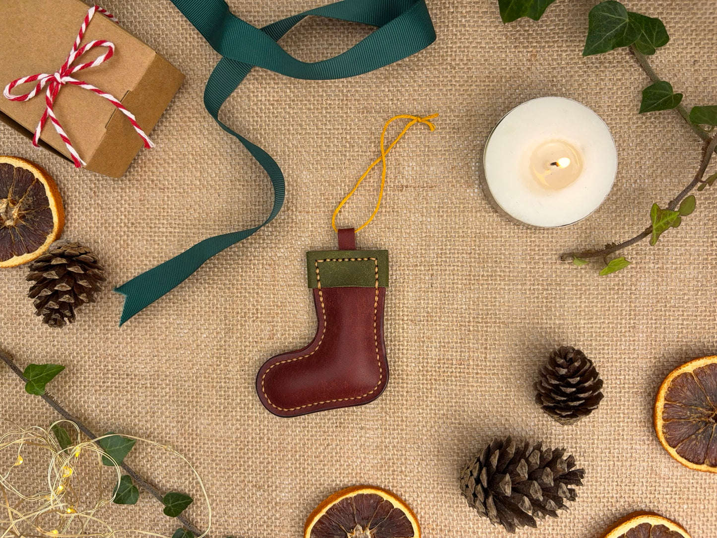 Leather Stocking Decoration