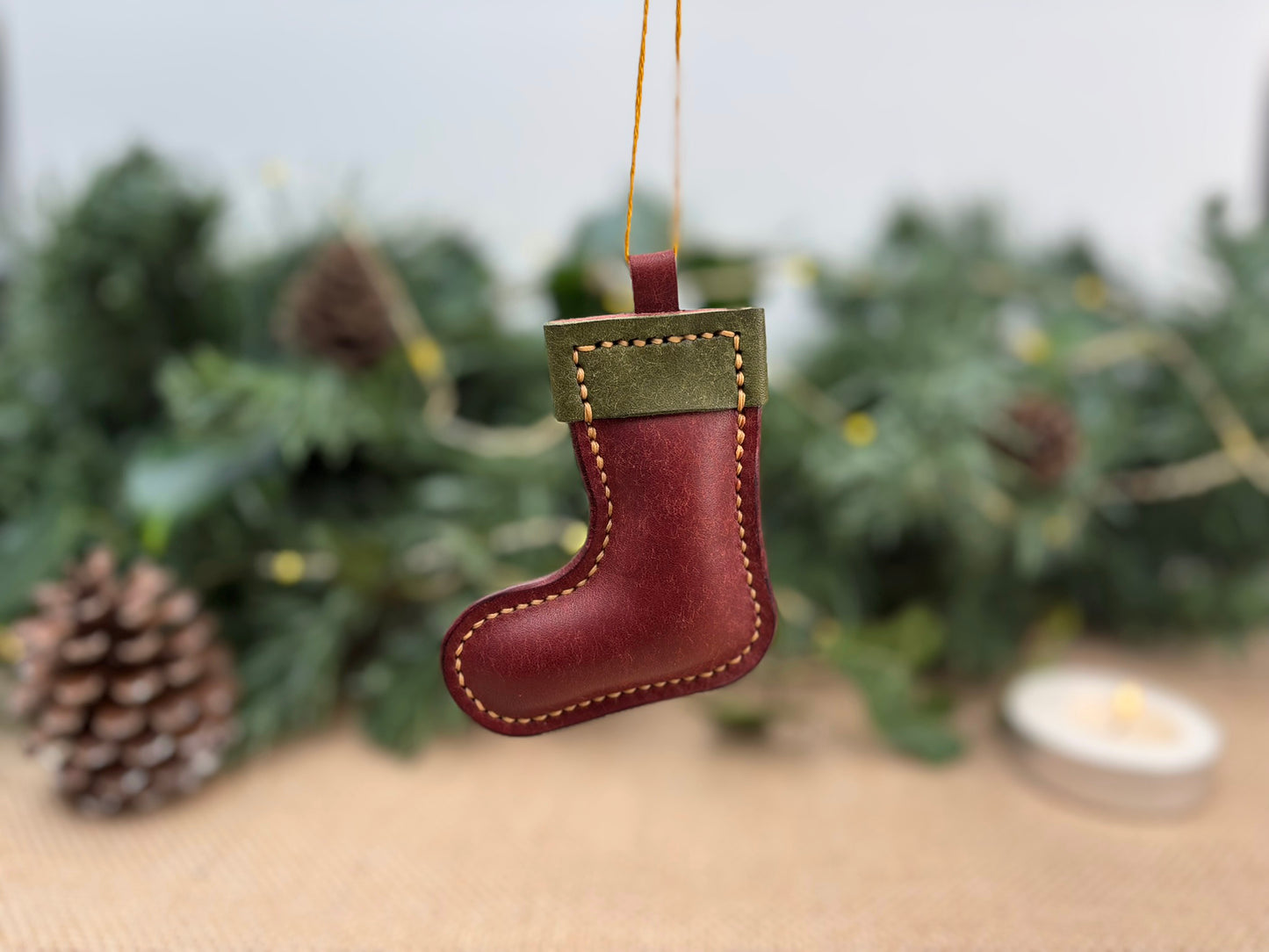 Leather Stocking Decoration