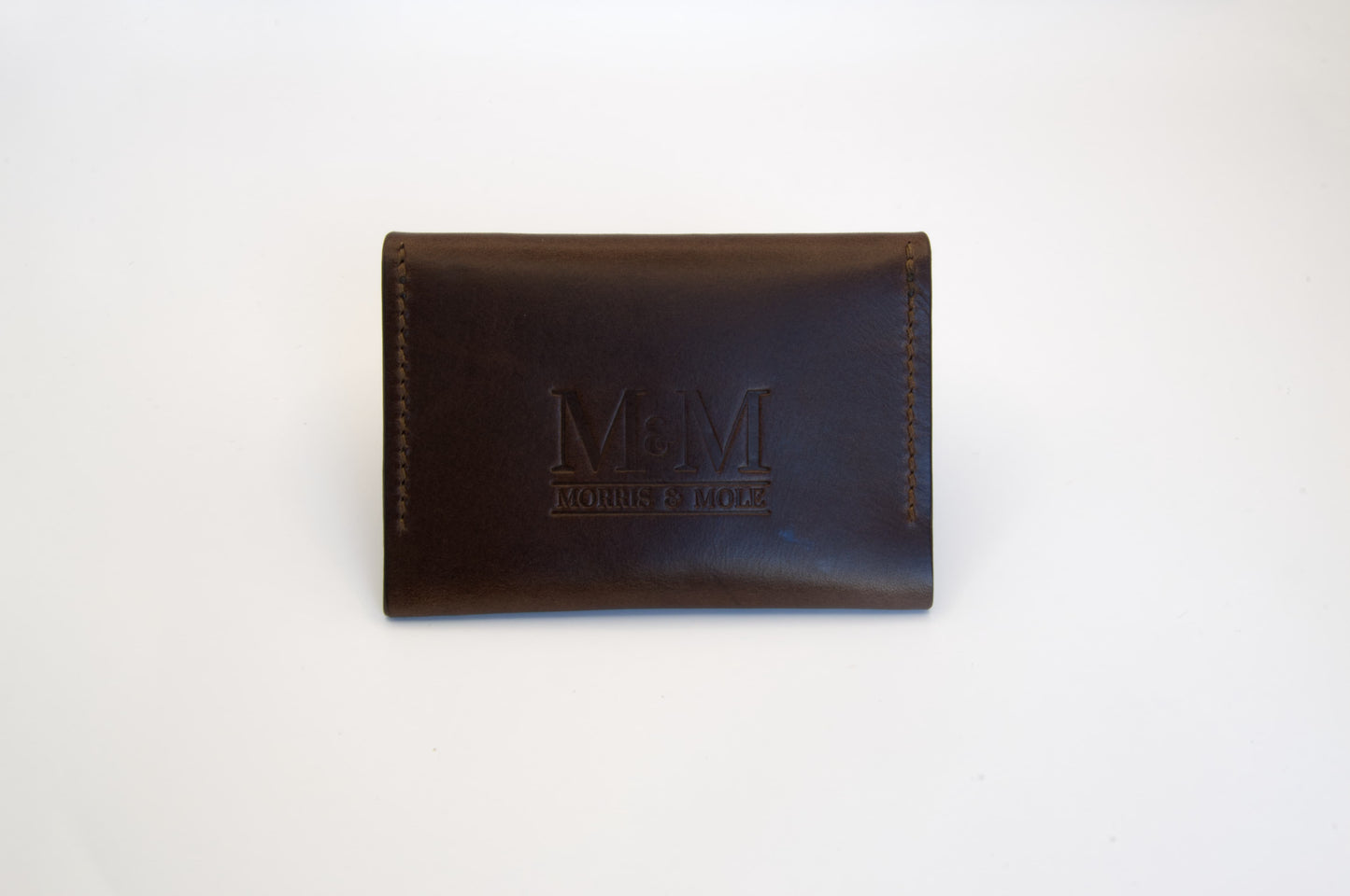 Minimalist Envelope Wallet in Dark Brown