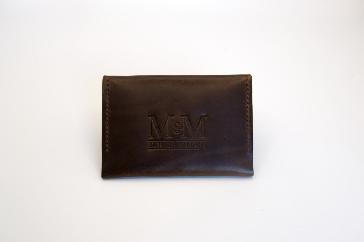 Minimalist Envelope Wallet in Two-Toned Leather