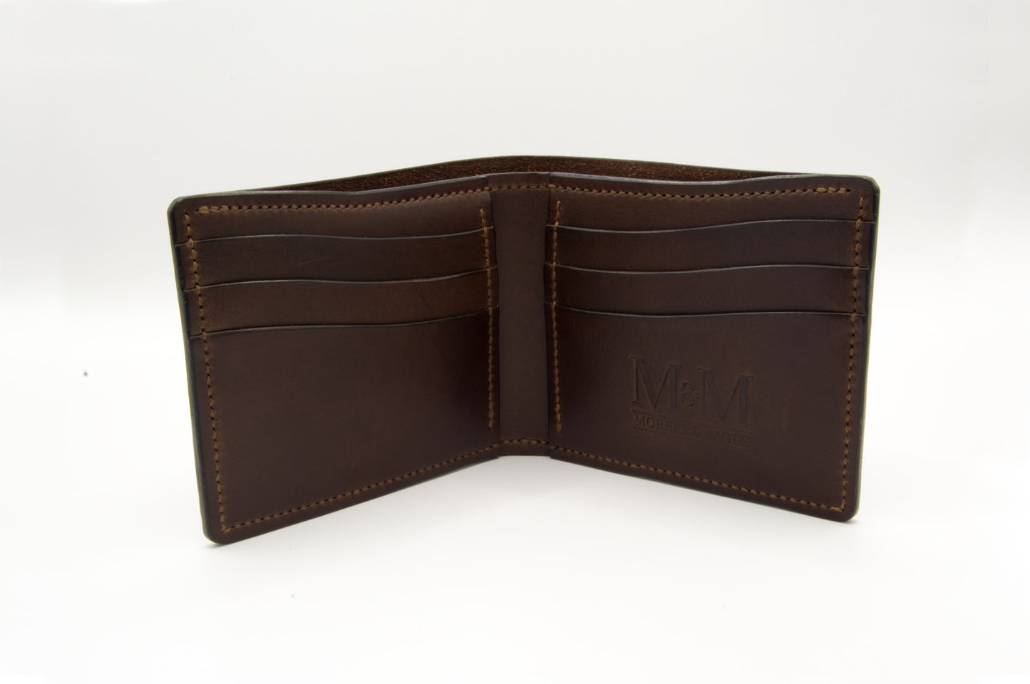 Alder Bifold Wallet in Dark Brown