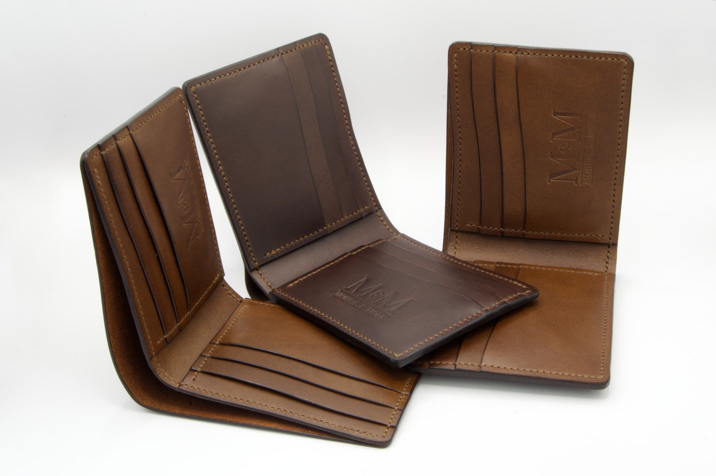 Alder Bifold Wallet in Medium Brown