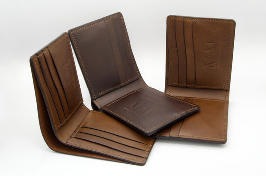 Alder Bifold Wallet in Medium Brown